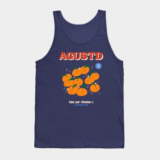 AGUST D tangerine Tank Top